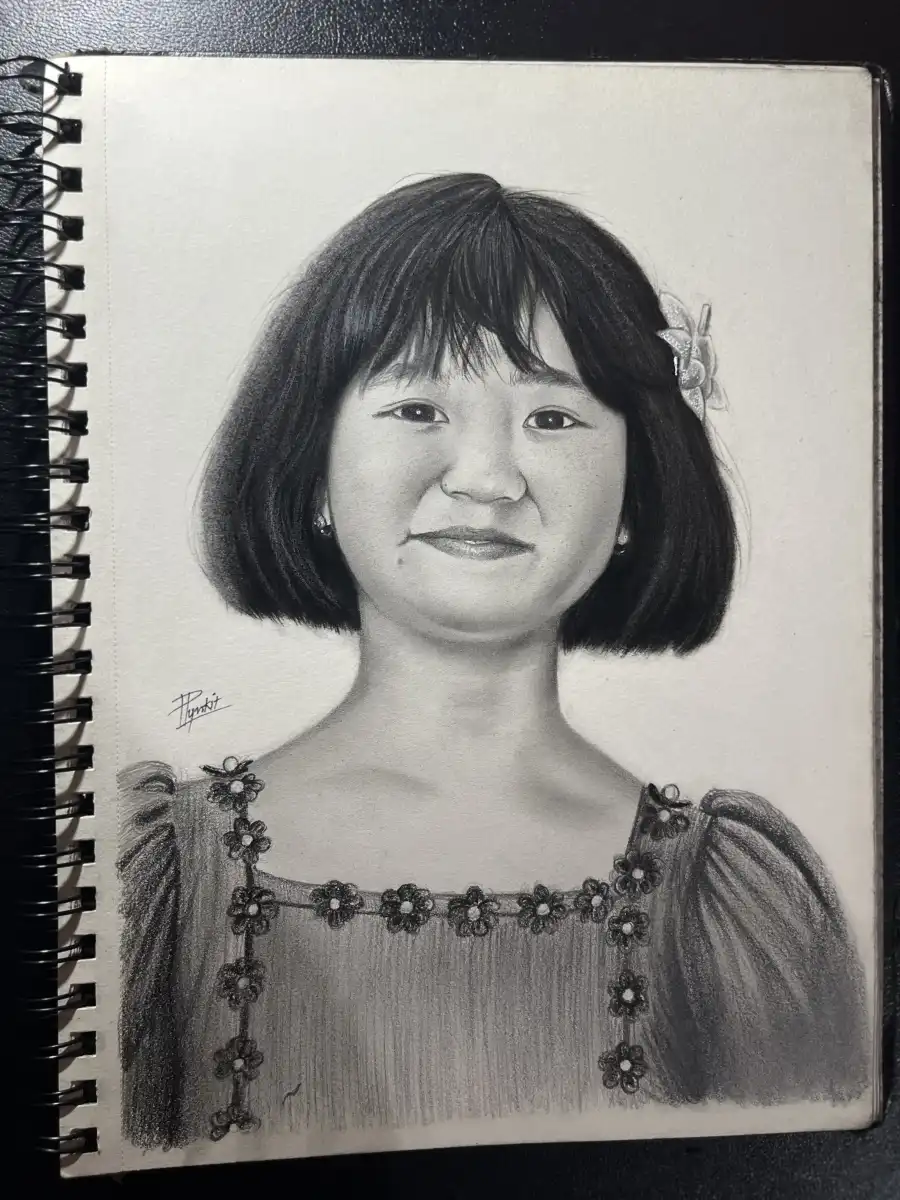 Weekend surprises with live sketching - A3 size (with frame)
